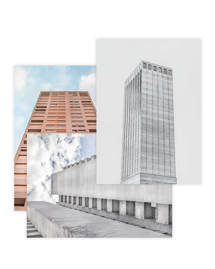 ZÜRICH BRUT POSTCARD SET I A6 I ©HEARTBRUT 2019 / KARIN HUNTER BÜRKI