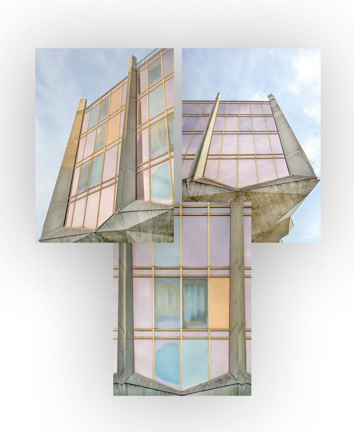 La Tulipe, set of 3 postcards, A6 I Brutalist Beauties series I © HEARTBRUT / Karin Hunter Bürki