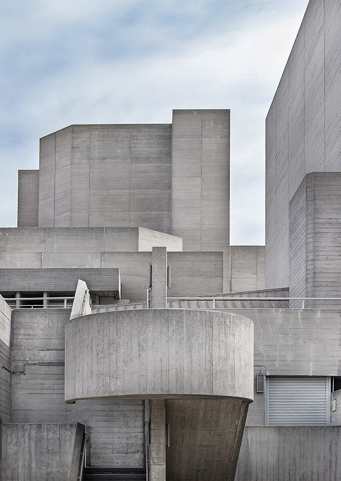 NATIONAL THEATRE, LONDON, DESIGNED BY DENYS LASDUN, 1976 I © HEARTBRUT / KARIN HUNTER BÜRKI