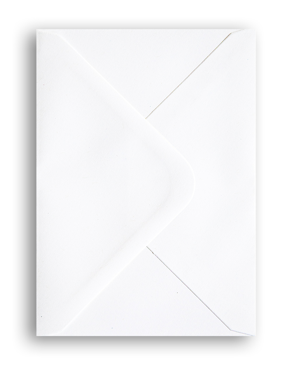 Brutalist Beauties I White blank envelope A6 I © HEARTBRUT / Karin Hunter Bürki
