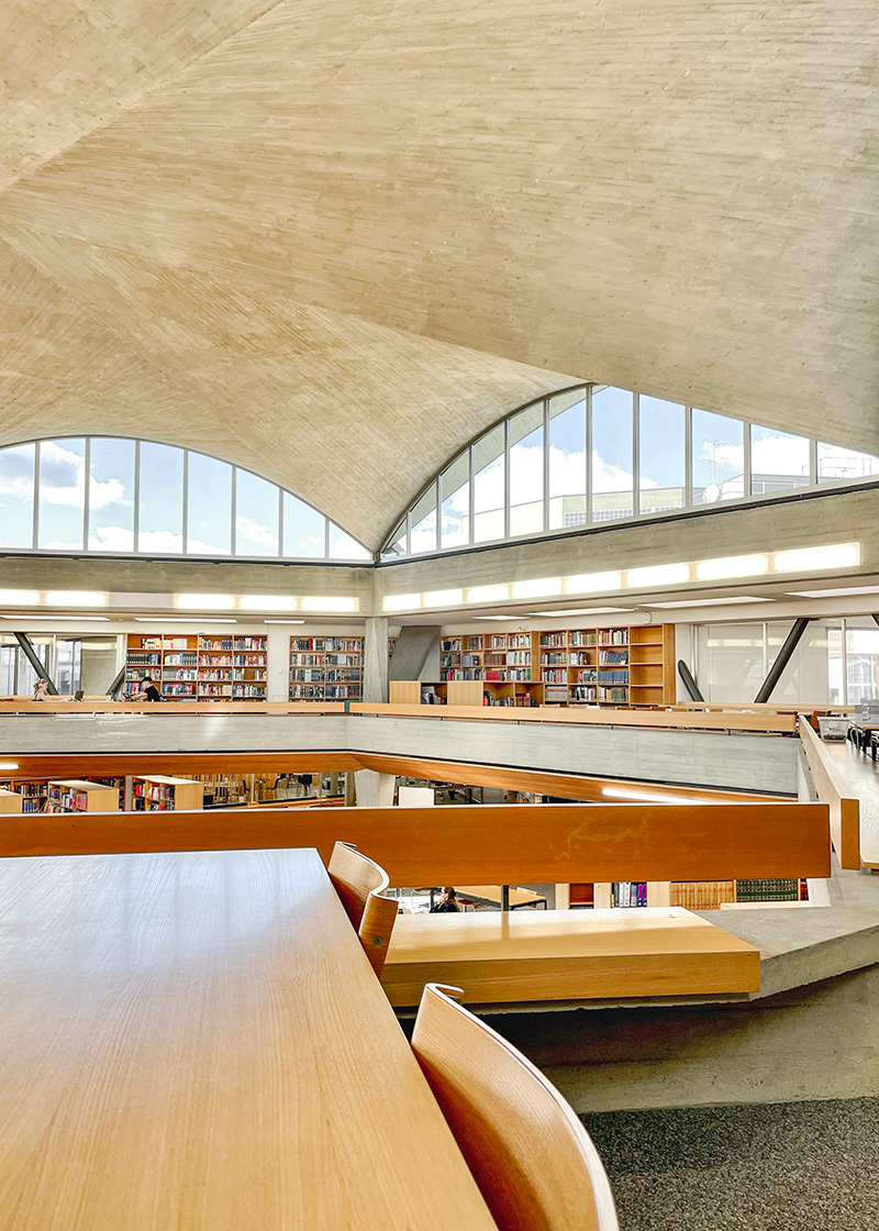 Universitätsbibliothek Basel, University Library Basel. © Karin Bürki / Heartbrut. Explore more on Heartbrut.com
