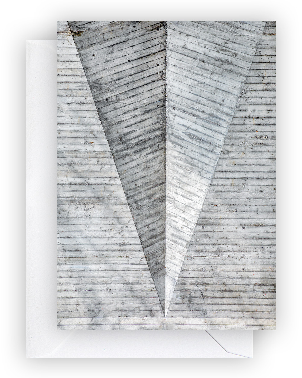 Brutalist Beauties 2, set of 6 postcards A6, Masonry Hall (Maurerhalle), Basle 1961 I © Heartbrut / Karin Hunter Bürki