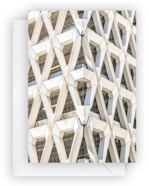 Brutalist Beauties 2, set of 6 postcards A6, Welbeck Street Car Park, Michael Blampied & Partners, London 1870, Brutalism I Heartbrut / © Karin Hunter Bürki