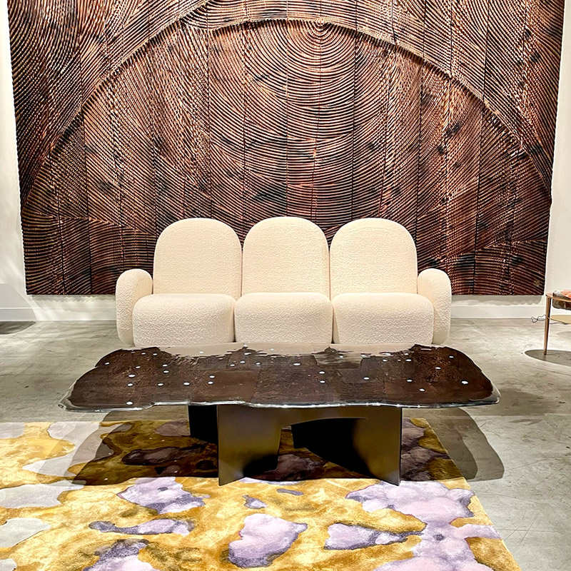 Galerie Negropontes, Design Miami Basel, © Karin Bürki. Explore more on Heartbrut.com