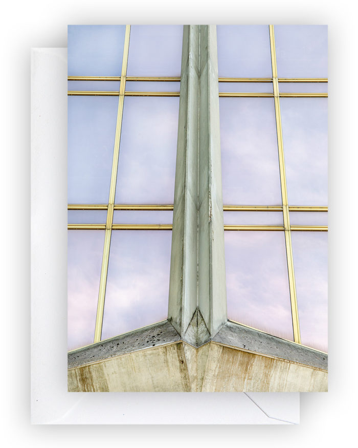Brutalist Beauties 2,set of 6 postcards A6, La Tulipe (The Tulip), Jack Bertoli, Geneva, Swiss Brutalism I Heartbrut / © Karin Hunter Bürki