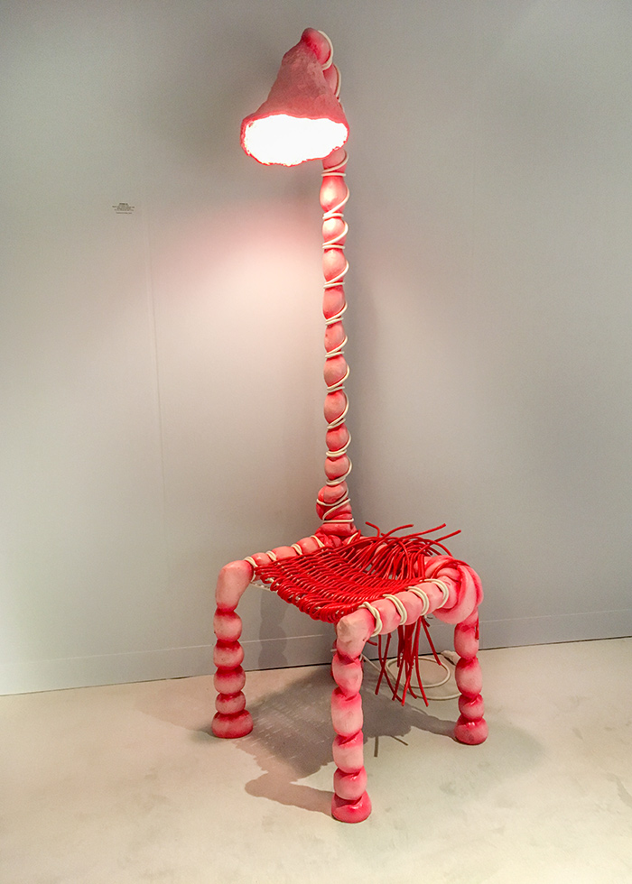 OrtaMiklos, Reading Lamp, Functional Art Gallery, Design Miami / © HEARTBRUT / Karin Hunter Bürki