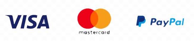 Payment Provider Logos Visa Mastercard PayPal