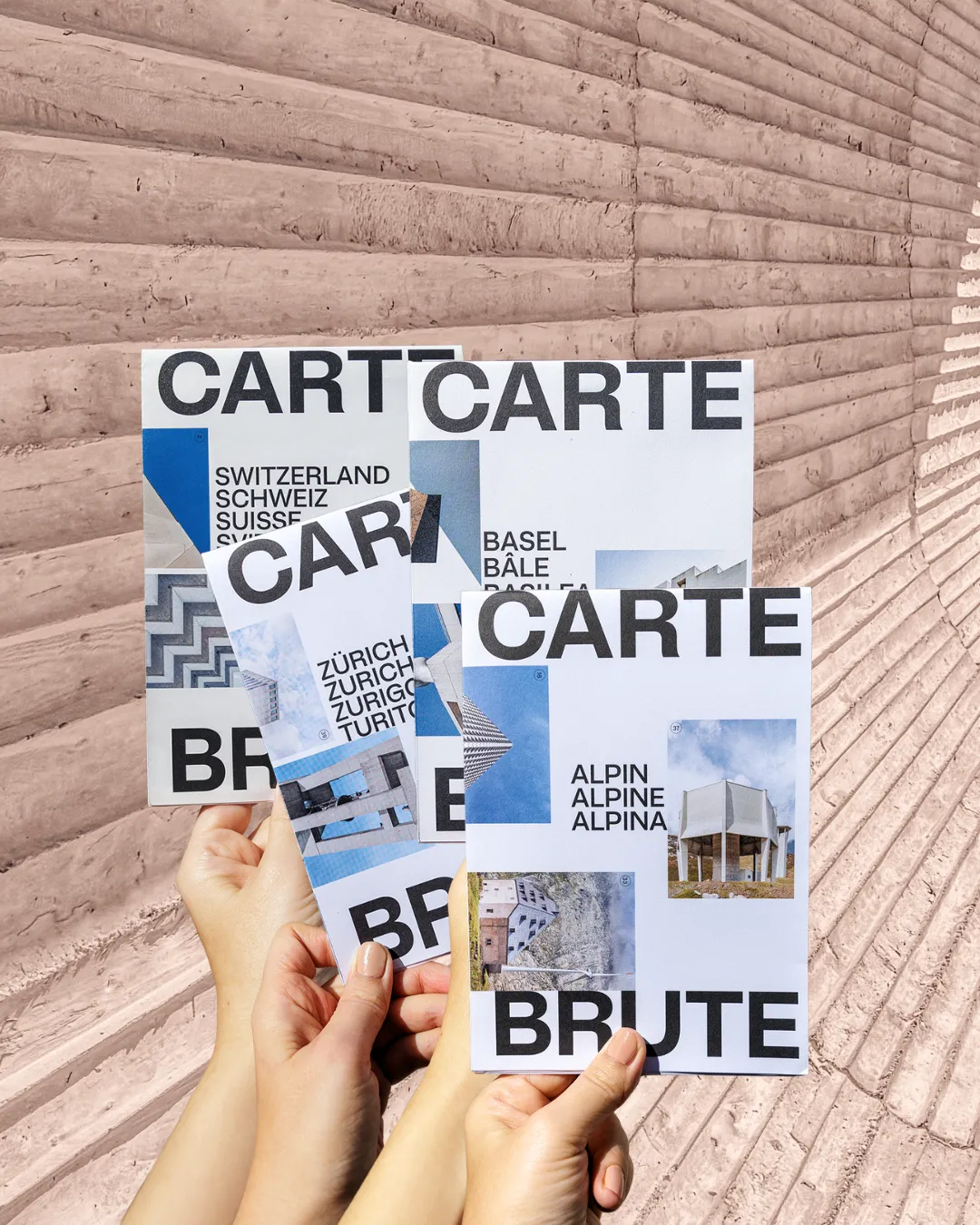 Carte Brute map edition - the best brutalist icons in Switzerland and where to find them. Discover on Heartbrut.com
